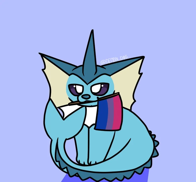 The classic did you know vaporeon meme format