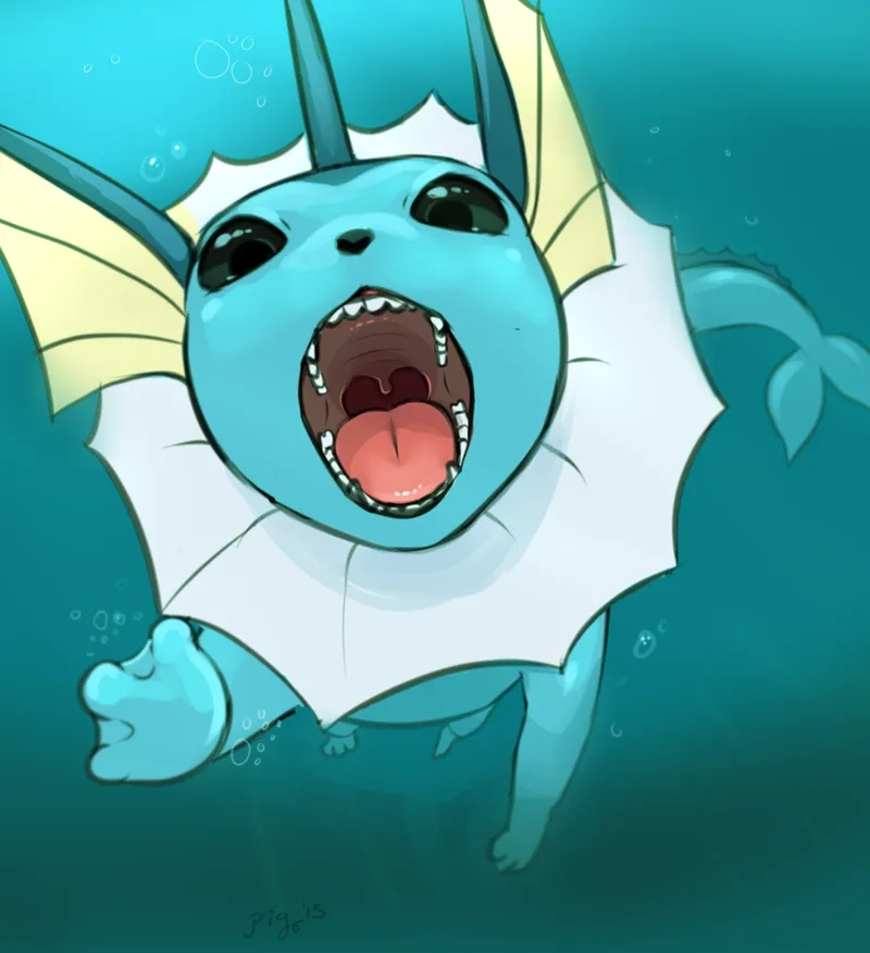 When you recognize the vaporeon copypasta immediately