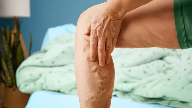 A Clinical Example of Severe Varicose Veins