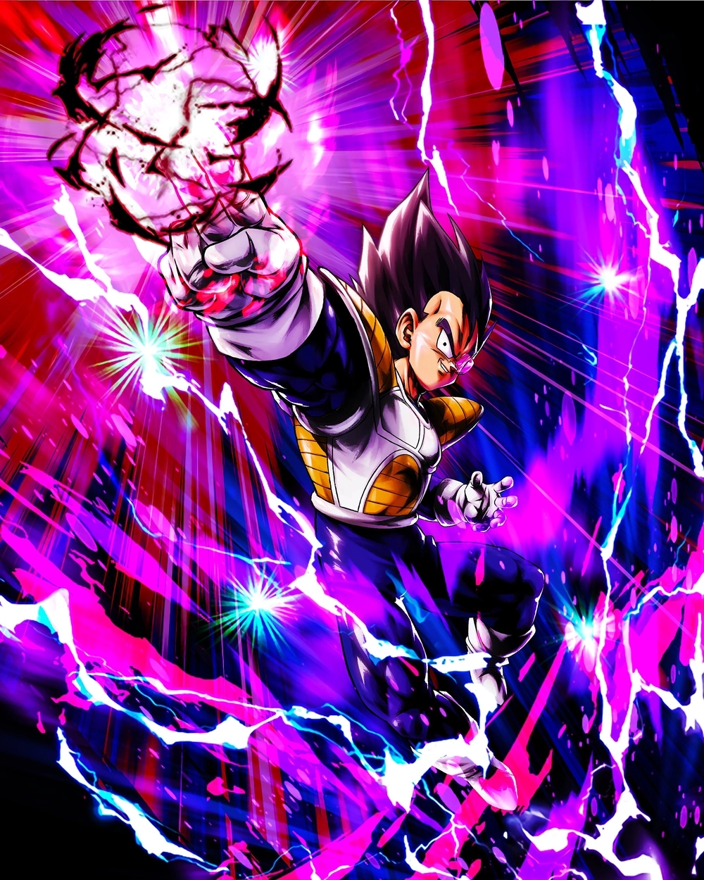 Vegeta vs Goku fights test their true power