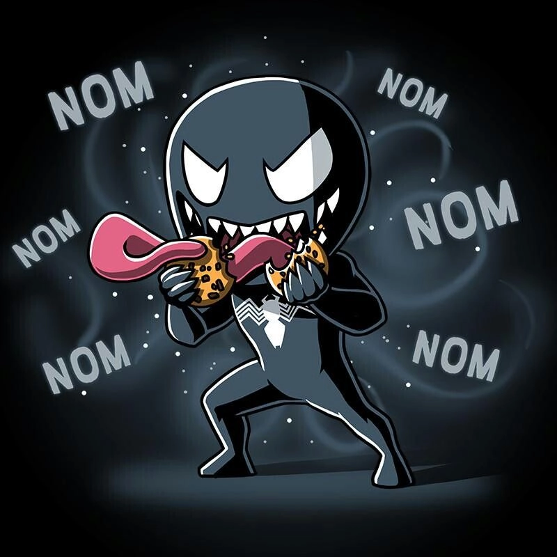Chibi Venom shows playful monster charm