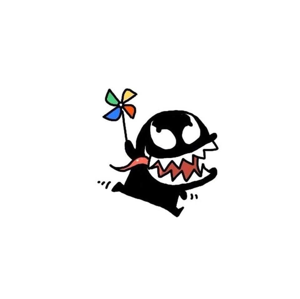 Venom chibi wallpaper brightens every screen