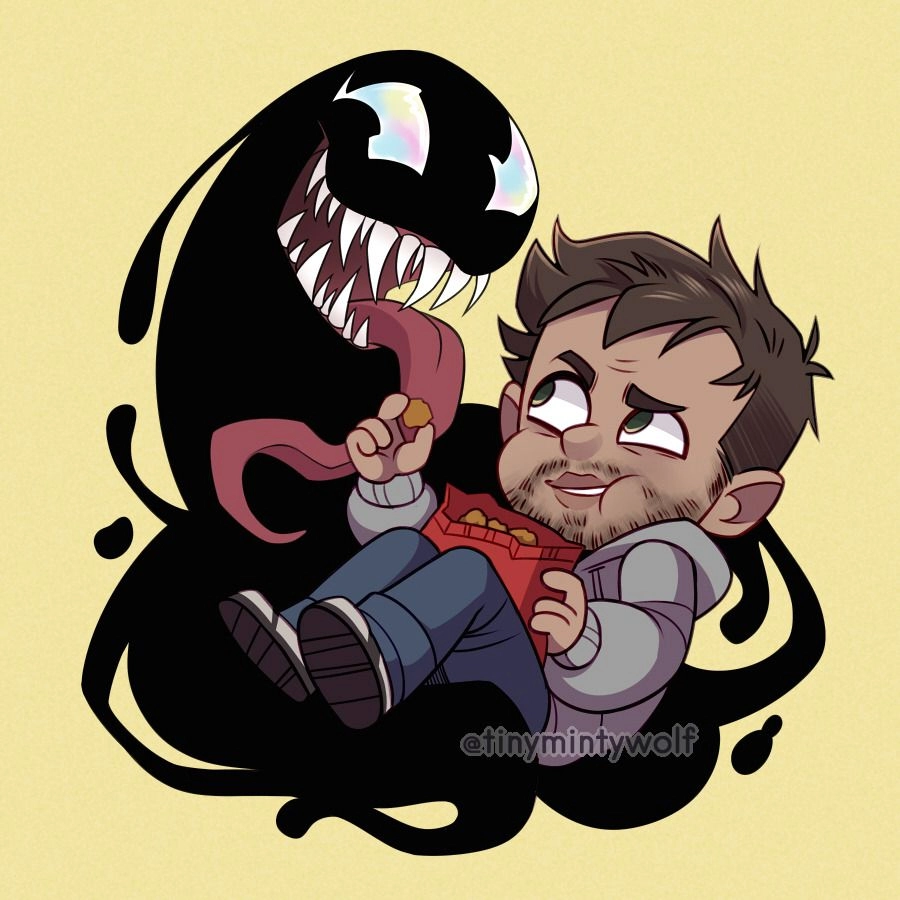 Venom chibi pictures bring smiles and energy