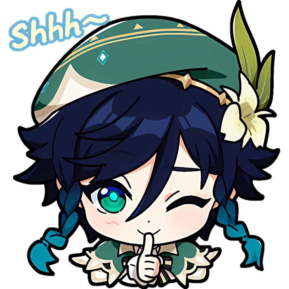 Venti fanart reveals whimsical joyful spirit