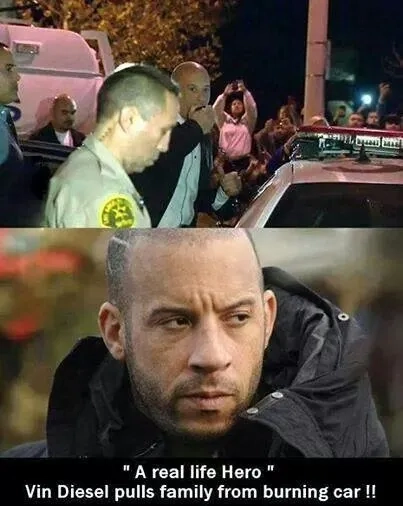 A high-quality fast and furious meme