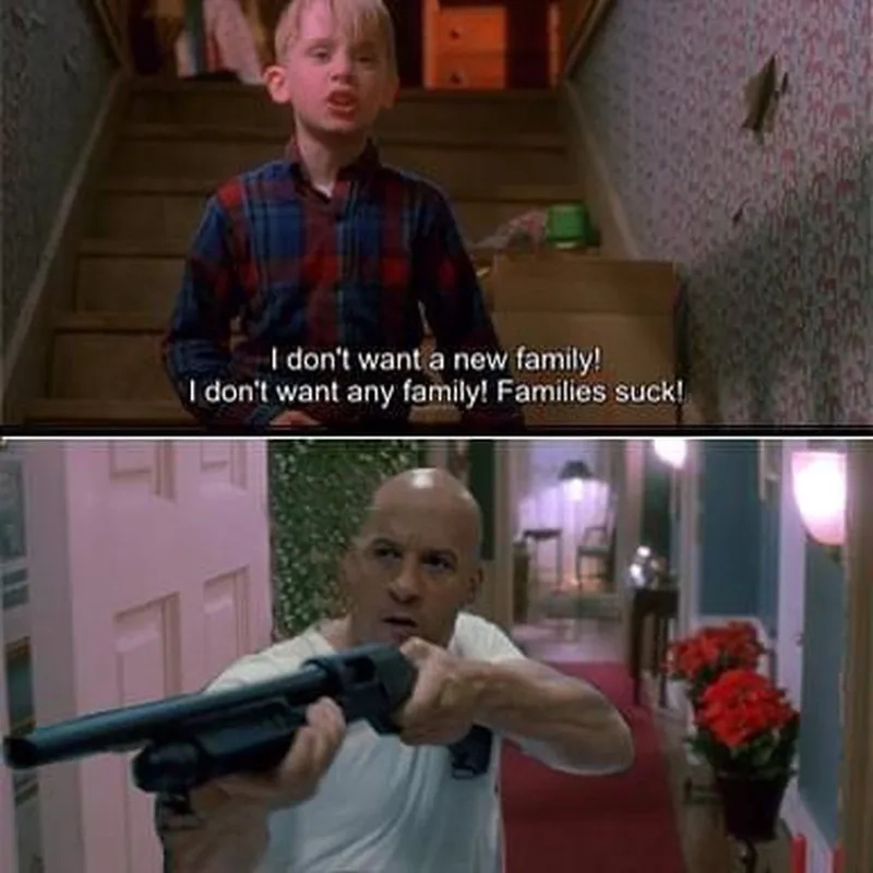 A hilarious dominic toretto family meme