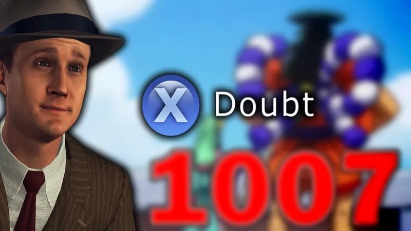 An animated x doubt gif