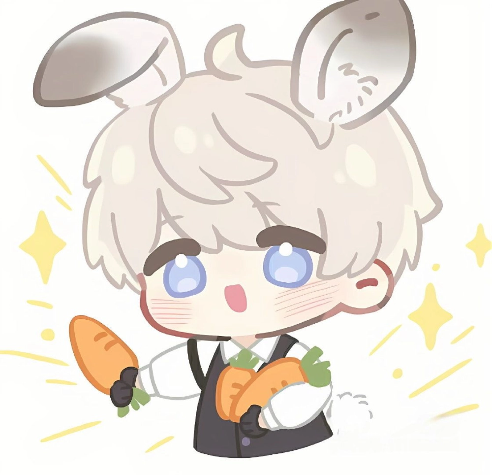 Xavier chibi art glows with playful charm