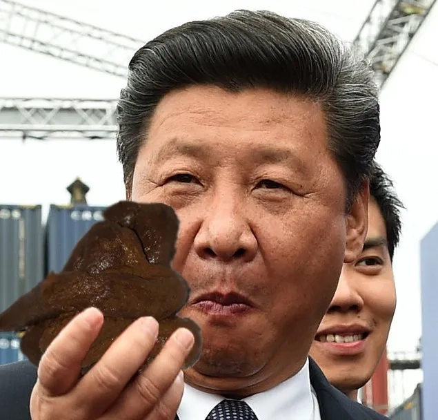 A social credit meme showing a low score