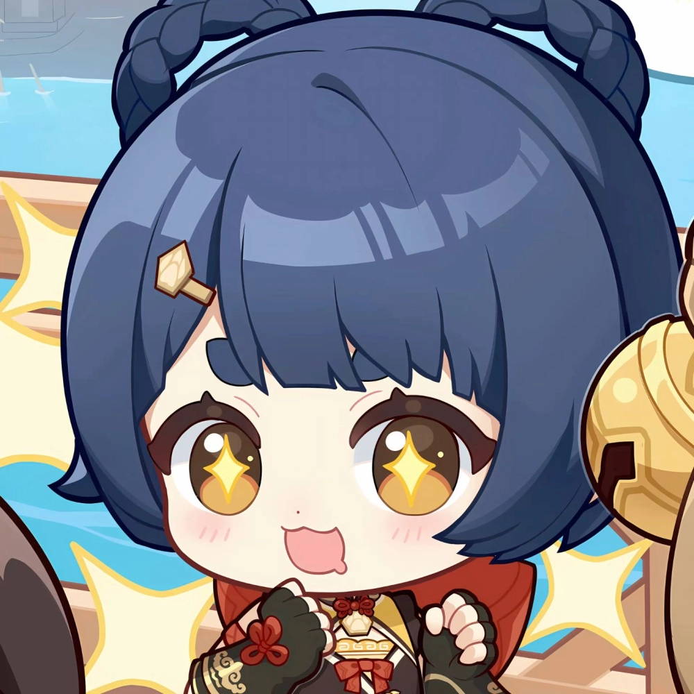 Xiangling chibi drawing captures fun details