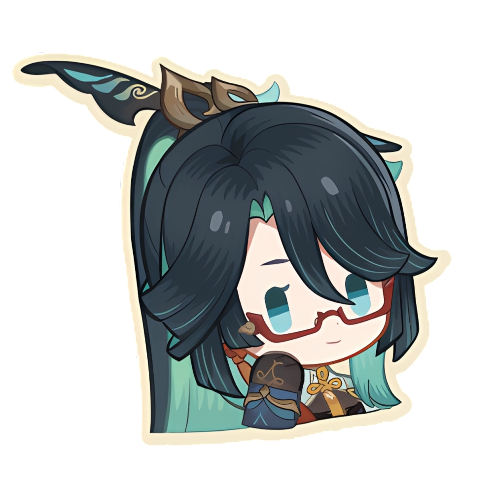 Xianyun chibi shows tiny elegant adeptus charm