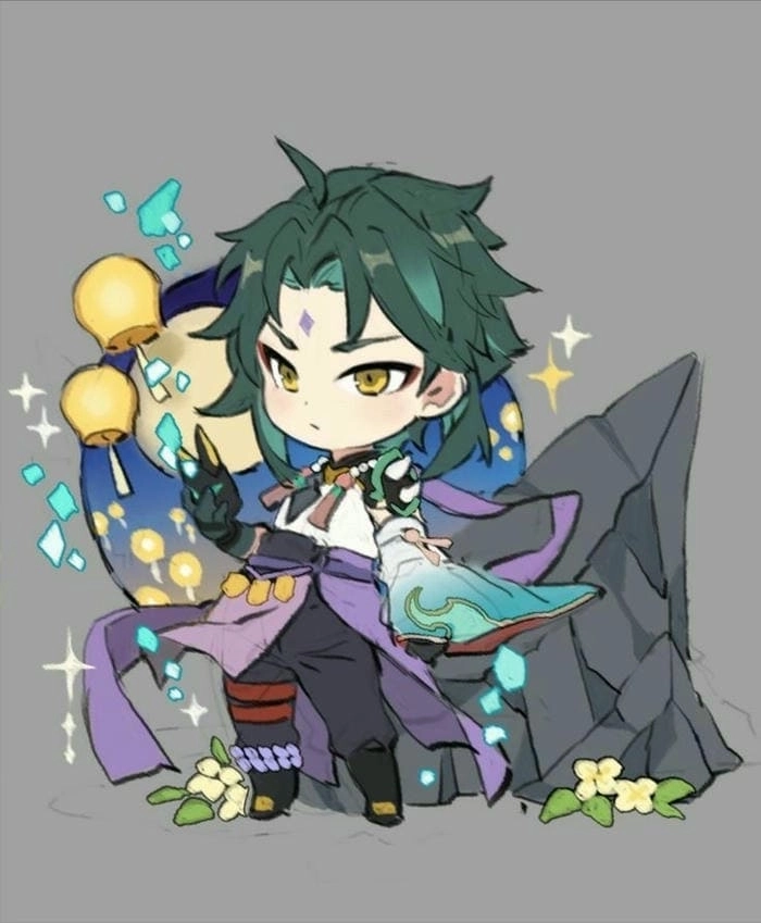 Xiao chibi wallpaper brightens every screen