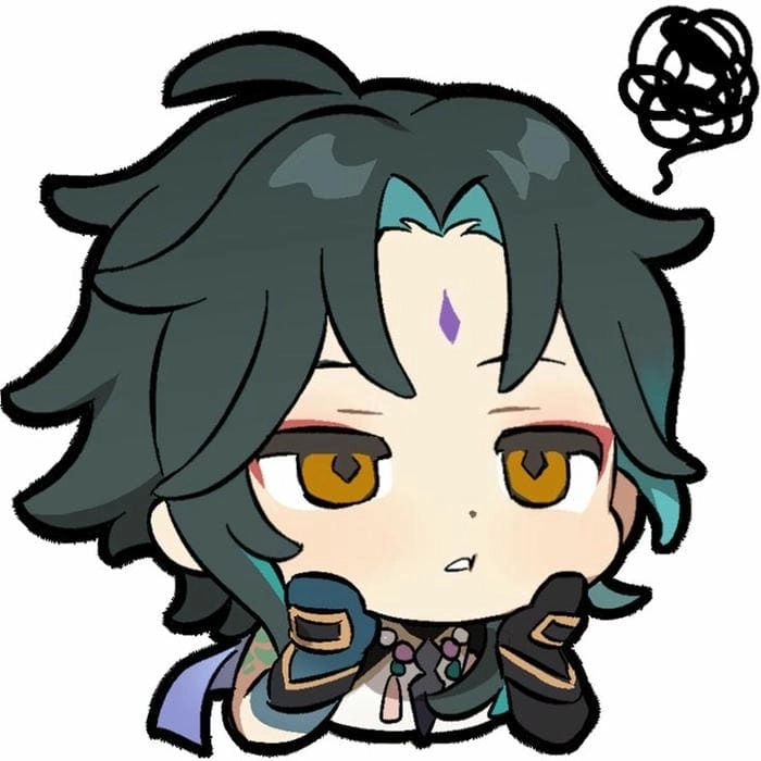 Xiao chibi drawing captures elegant details