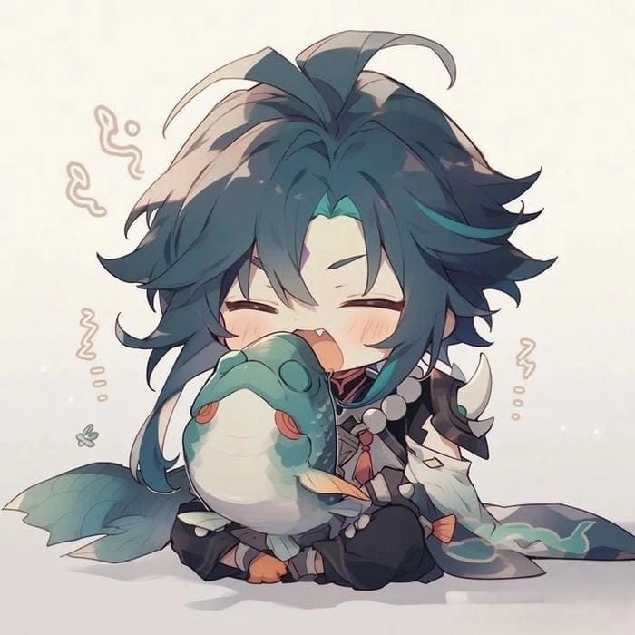 Chibi Xiao Genshin feels fun and lively