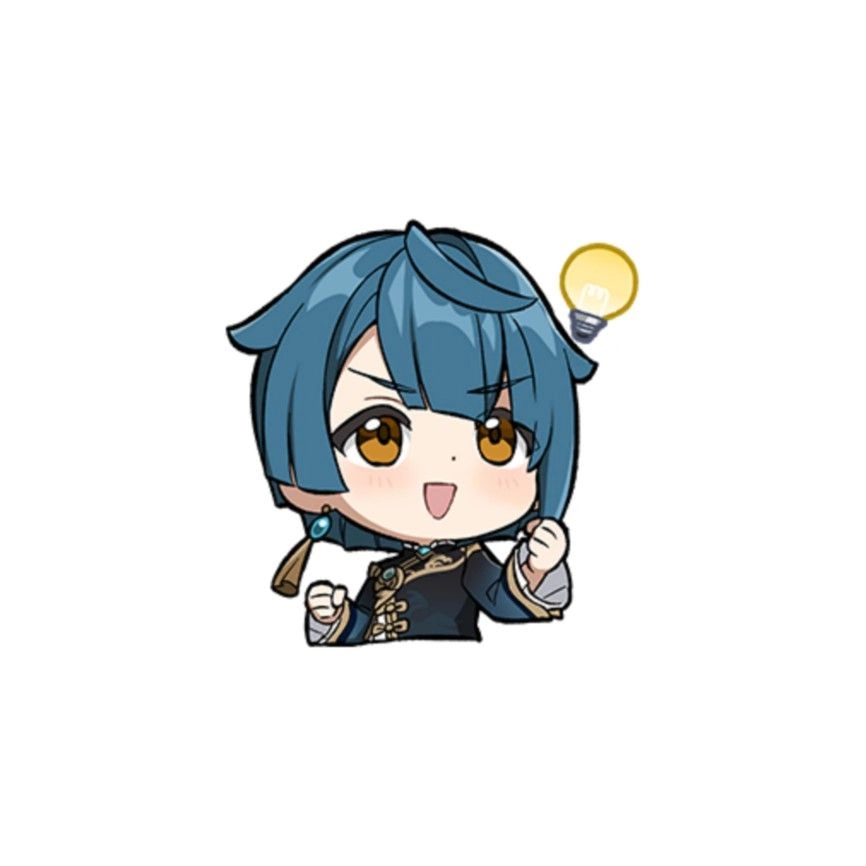 Xingqiu chibi wallpaper brightens every screen