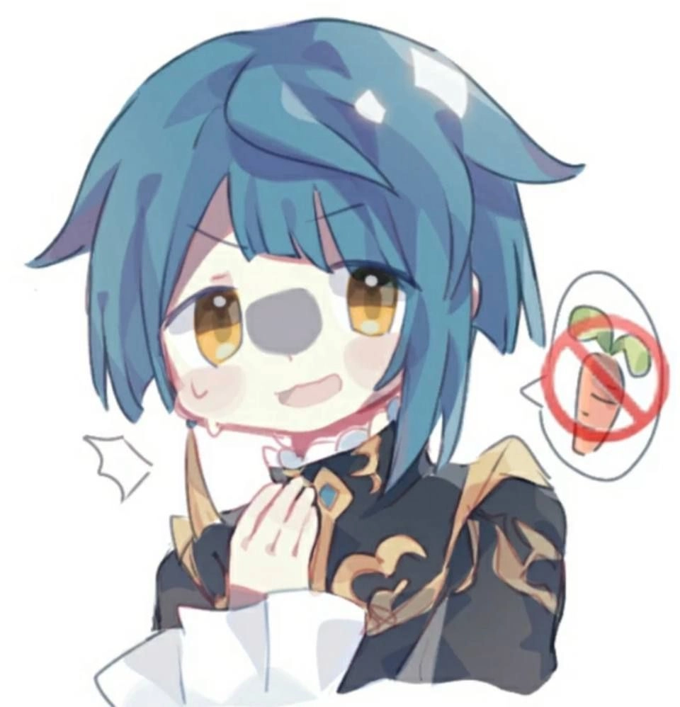 Cute Xingqiu chibi melts hearts instantly