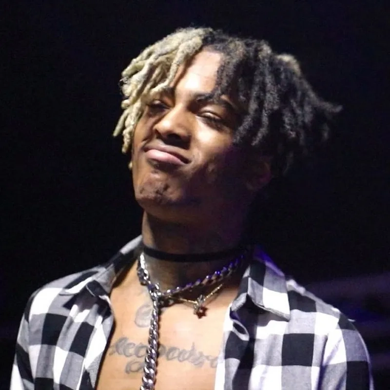 The iconic xxxtentacion mugshot meme