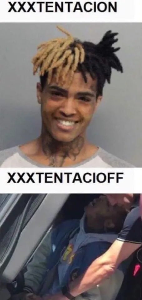 The origin of the xxxtentacion mugshot meme