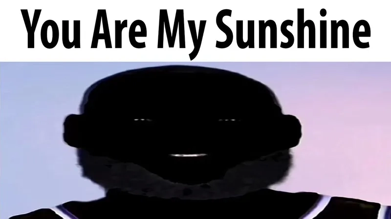 An adorable you are my sunshine cat meme