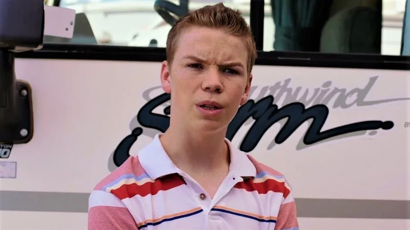 Will Poulter's famous line meme