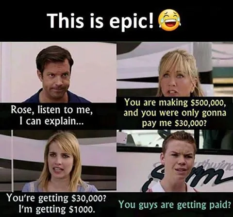 A reaction meme of Kenny from the movie