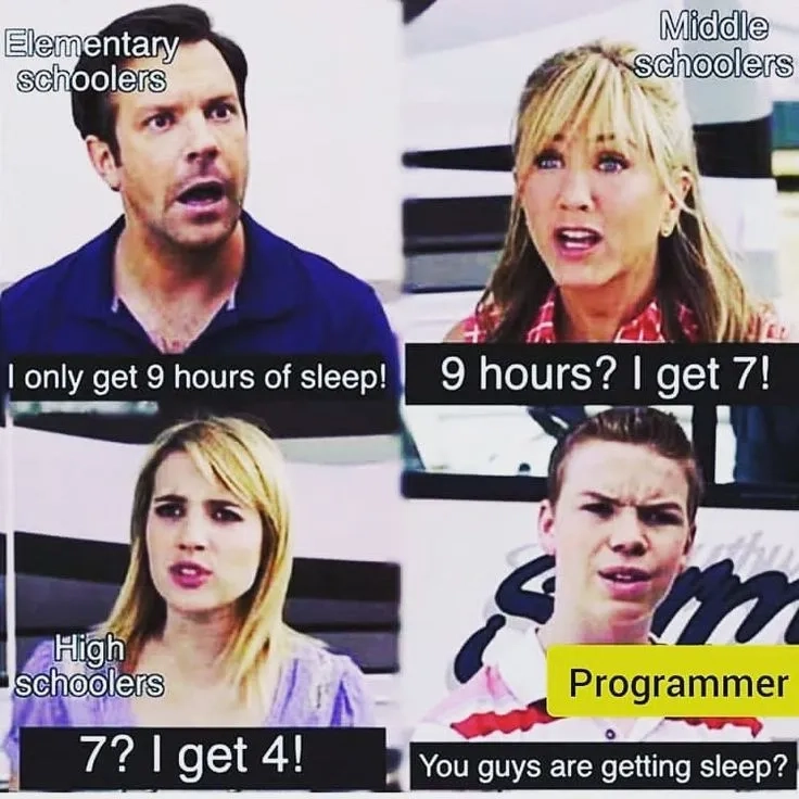 Sharing the we're the millers meme