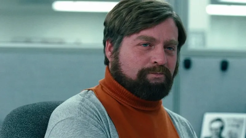 A screenshot from a Between Two Ferns meme