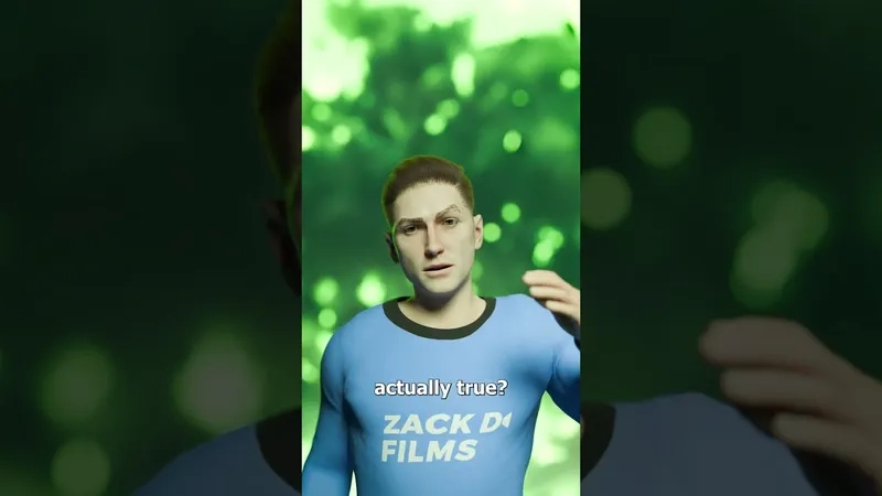 A hilarious Zack D Films Vsauce meme