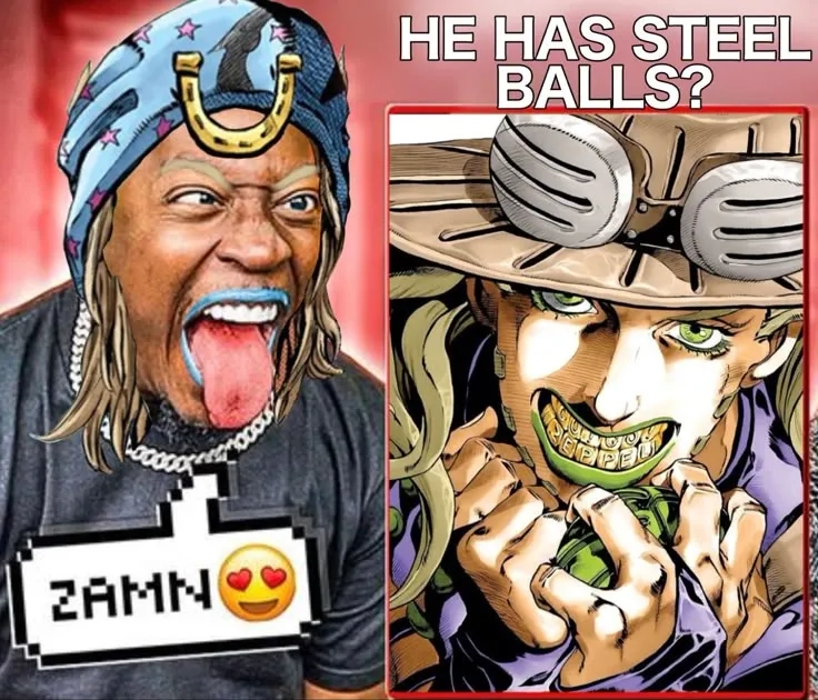 The face behind the Zamn sound effect