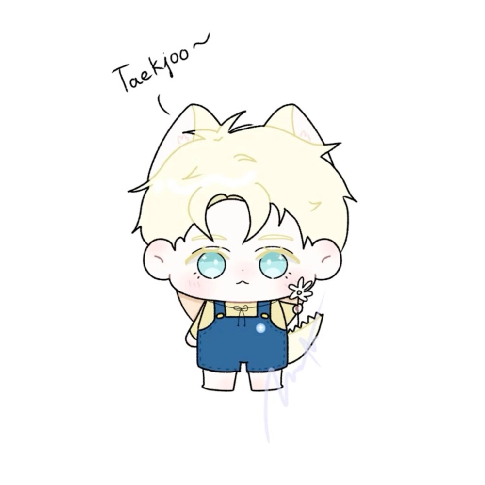 BL manhwa Zhenya chibi radiating romance