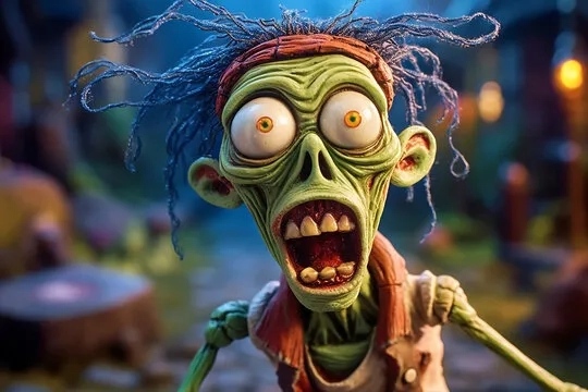 A relatable zombie apocalypse meme about work