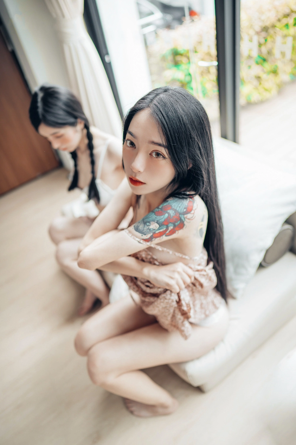 Skinny girl sex glides sleek lines and razor-sharp magnetic seduction