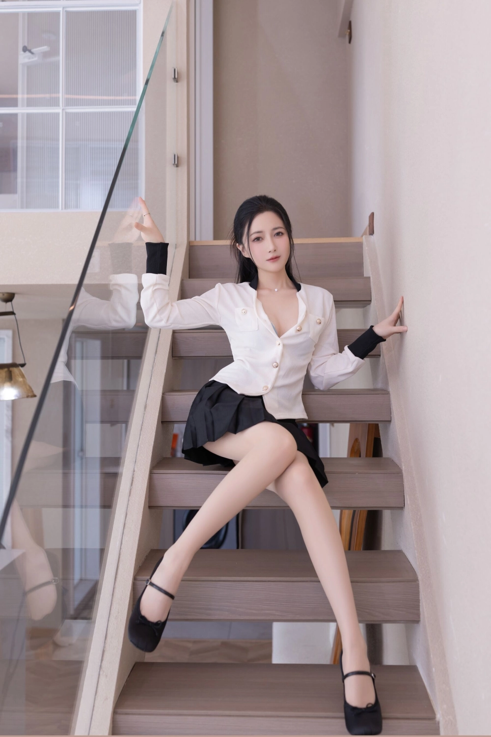 Alone girl photo ignites solo flames and magnetic golden seduction