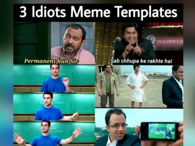 The most iconic 3 idiots meme templates for Bollywood fans