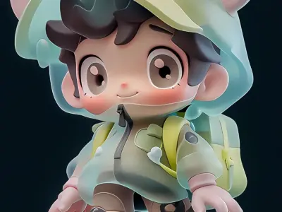 Unique 3d chibi models perfect for fans and creators