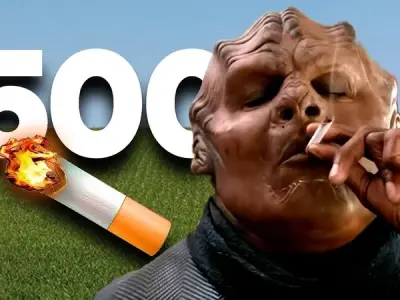 The 500 cigarettes meme - An american psycho classic