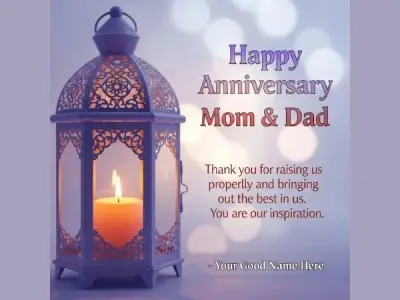 Heartwarming anniversary wishes for parents to cherish