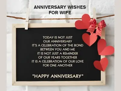 Romantic anniversary wishes for wife to show your love