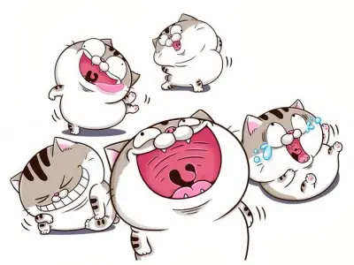 Chibi cat - Perfect profile pics for anime and cat lovers