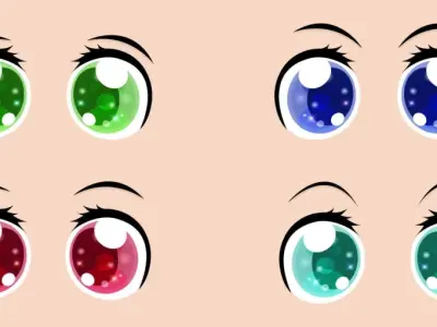 Chibi eyes art guide for beginners and professionals