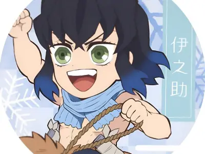 Chibi Inosuke - Creative fanart that anime lovers adore