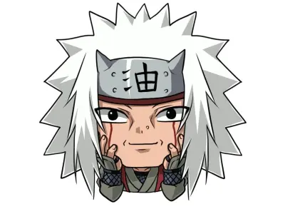 Explore unique fan art of the legendary chibi Jiraiya