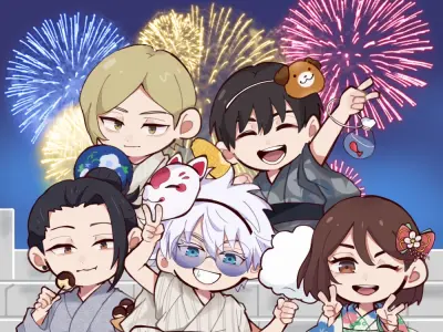 Chibi Jujutsu Kaisen - Cute versions of favorite heroes