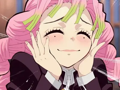 Chibi Mitsuri - Adorable fanart of Demon Slayer character