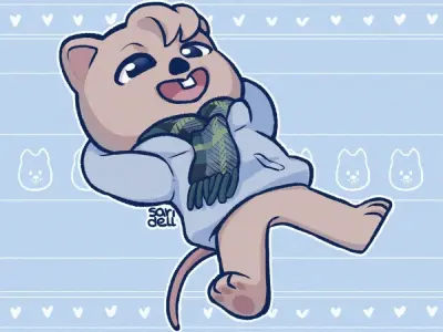 Chibi quokka - Artistic styles to brighten your day