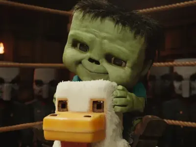 The chicken jockey meme - A Minecraft classic