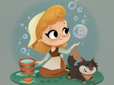 The most charming Disney chibi drawings to lover fan