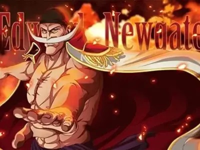 Stunning image Edward Newgate showcasing his fierce power