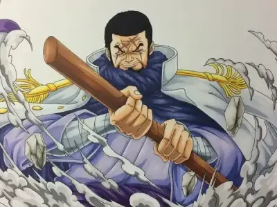 Explore stunning image Fujitora from One Piece series