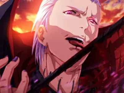 Stunning image Hidan showcasing his fearsome power